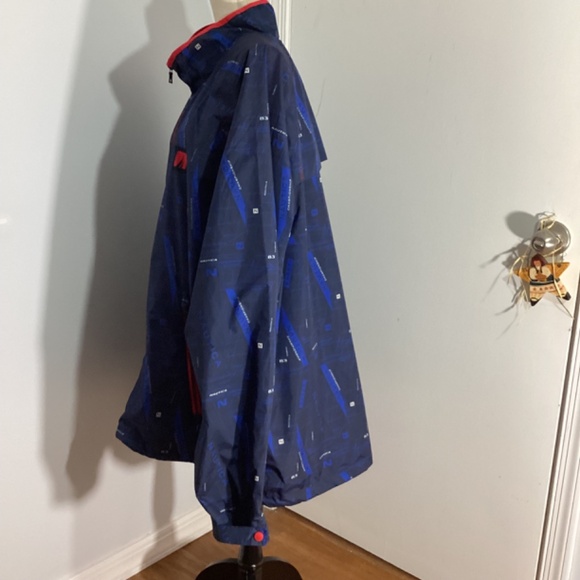 NAUTICA CHAMPIONSHIP 83 MEN BIG &TALL SIZE 3XL NAVY JACKET WINDBREAKER - Picture 3 of 11